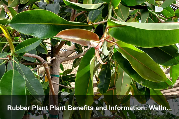 Rubber Plant Plant Benefits and Information: Wellness, Decor, and Safe Home Use