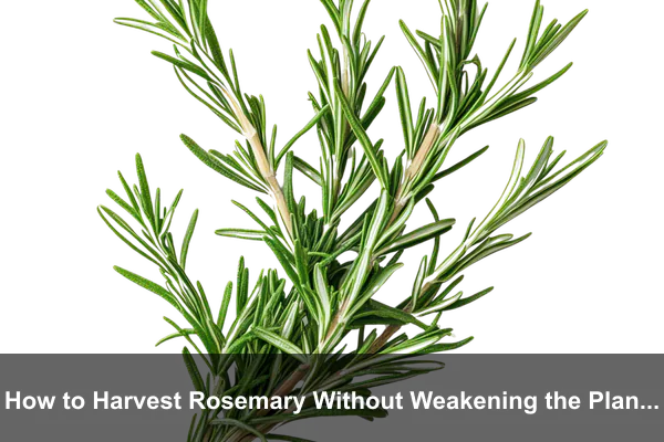How to Harvest Rosemary Without Weakening the Plant