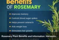Rosemary Plant Benefits and Information: Harvesting, Preserving, and Everyday Home Uses