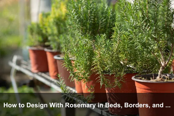 How to Design With Rosemary in Beds, Borders, and Containers