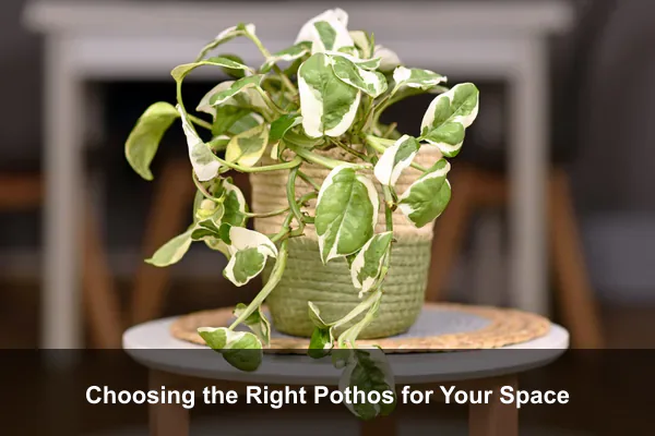 Choosing the Right Pothos for Your Space