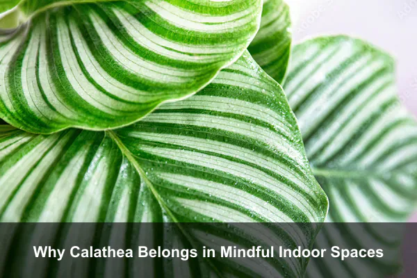 Why Calathea Belongs in Mindful Indoor Spaces