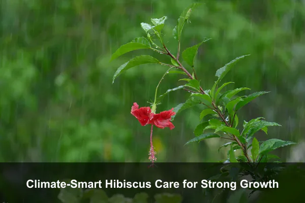 Climate-Smart Hibiscus Care for Strong Growth