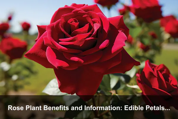 Rose Plant Benefits and Information: Edible Petals, Rose Hips, and Sustainable Garden Value