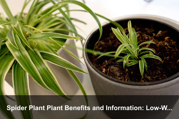 Spider Plant Plant Benefits and Information: Low-Waste Indoor Gardening Guide