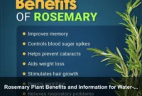 Rosemary Plant Benefits and Information for Water-Wise Container Gardens