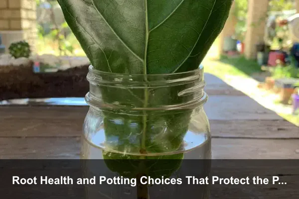 Root Health and Potting Choices That Protect the Plant