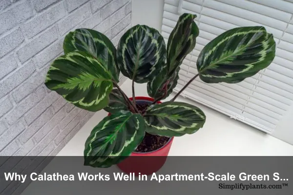 Why Calathea Works Well in Apartment-Scale Green Spaces
