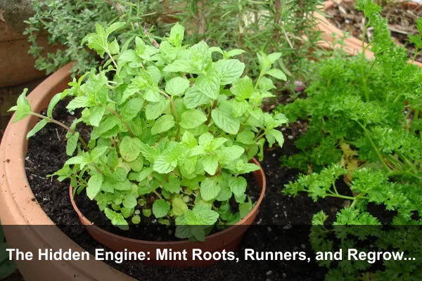 The Hidden Engine: Mint Roots, Runners, and Regrowth
