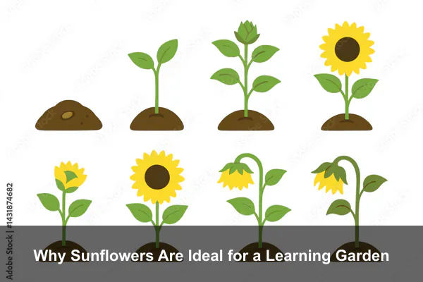Why Sunflowers Are Ideal for a Learning Garden