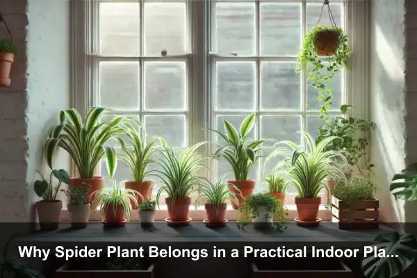 Why Spider Plant Belongs in a Practical Indoor Plant Plan