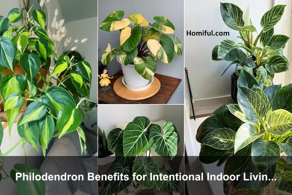 Philodendron Benefits for Intentional Indoor Living