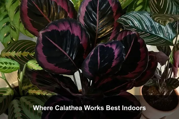 Where Calathea Works Best Indoors