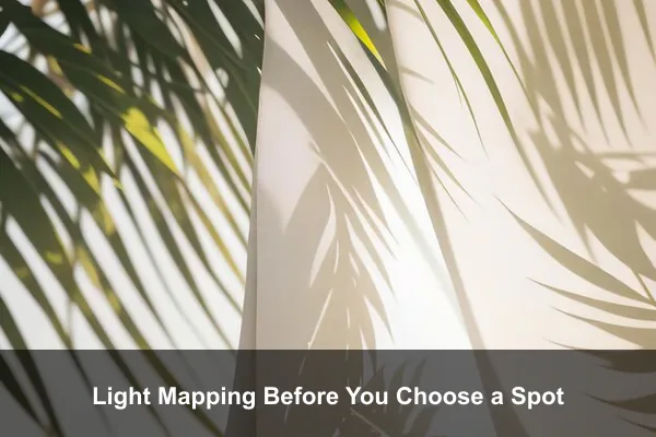 Light Mapping Before You Choose a Spot