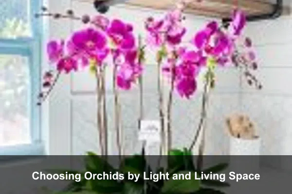 Choosing Orchids by Light and Living Space
