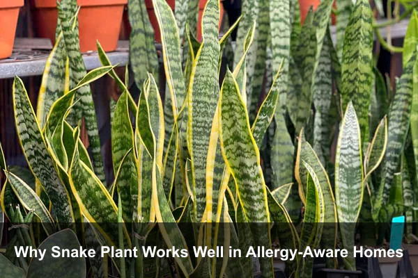 Why Snake Plant Works Well in Allergy-Aware Homes