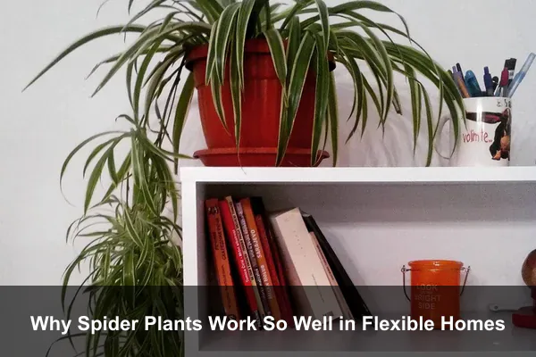 Why Spider Plants Work So Well in Flexible Homes