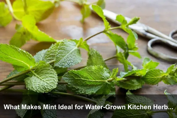 What Makes Mint Ideal for Water-Grown Kitchen Herbs