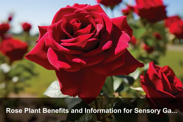 Rose Plant Benefits and Information for Sensory Gardens and Mindful Outdoor Living