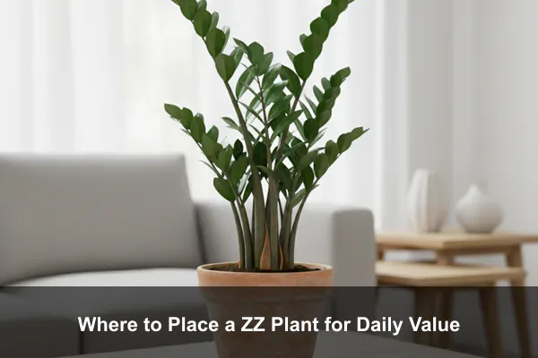 Where to Place a ZZ Plant for Daily Value