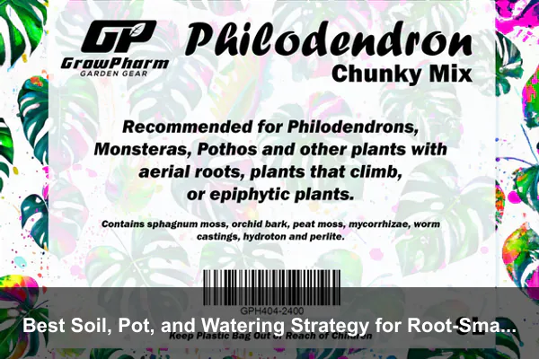Best Soil, Pot, and Watering Strategy for Root-Smart Growth