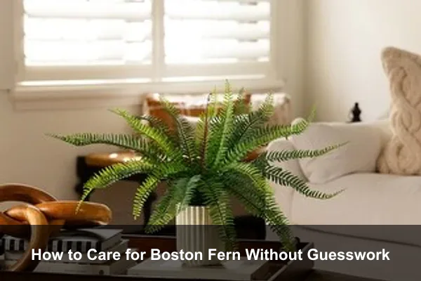How to Care for Boston Fern Without Guesswork