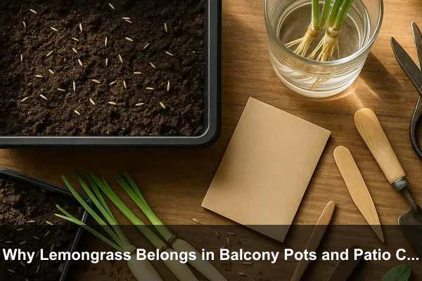 Why Lemongrass Belongs in Balcony Pots and Patio Corners