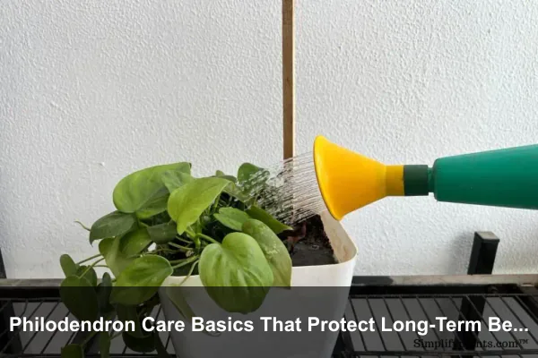 Philodendron Care Basics That Protect Long-Term Benefits