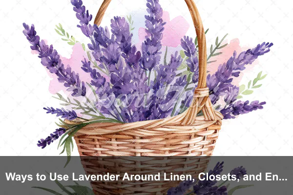 Ways to Use Lavender Around Linen, Closets, and Entryways