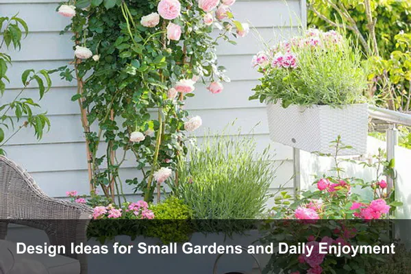 Design Ideas for Small Gardens and Daily Enjoyment