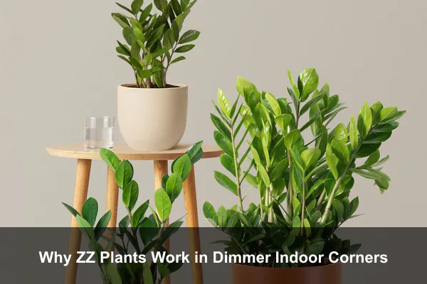 Why ZZ Plants Work in Dimmer Indoor Corners