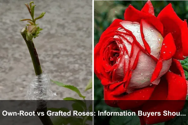 Own-Root vs Grafted Roses: Information Buyers Should Know