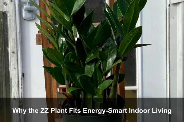 Why the ZZ Plant Fits Energy-Smart Indoor Living