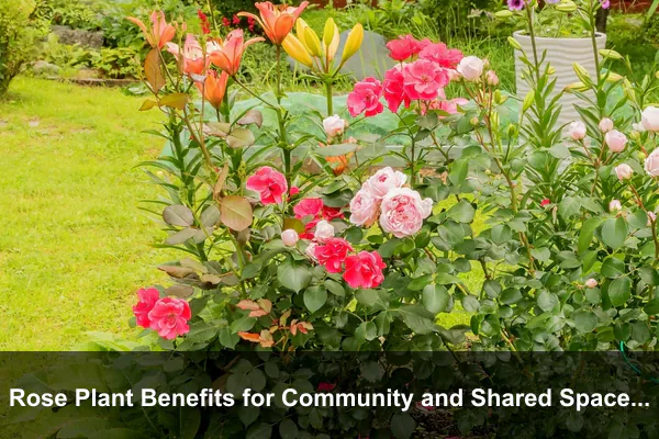 Rose Plant Benefits for Community and Shared Spaces