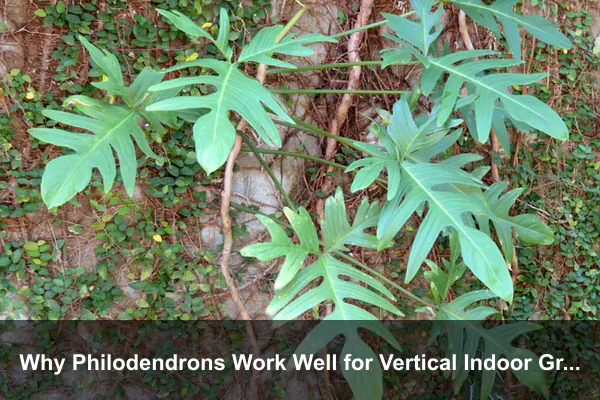 Why Philodendrons Work Well for Vertical Indoor Greenery