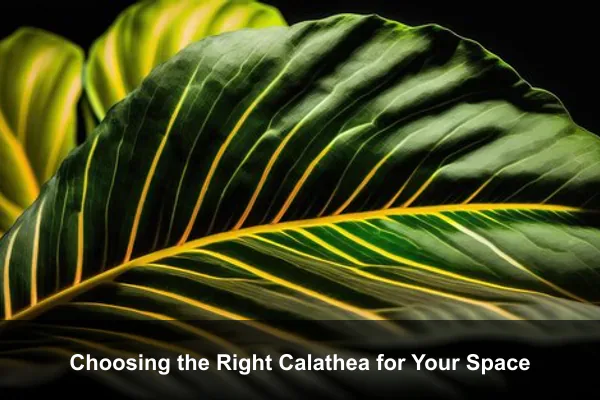 Choosing the Right Calathea for Your Space