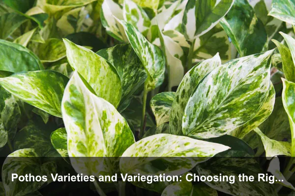 Pothos Varieties and Variegation: Choosing the Right Look