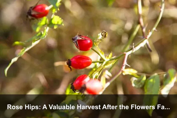 Rose Hips: A Valuable Harvest After the Flowers Fade