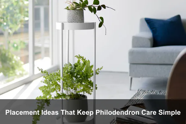 Placement Ideas That Keep Philodendron Care Simple