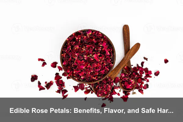 Edible Rose Petals: Benefits, Flavor, and Safe Harvesting