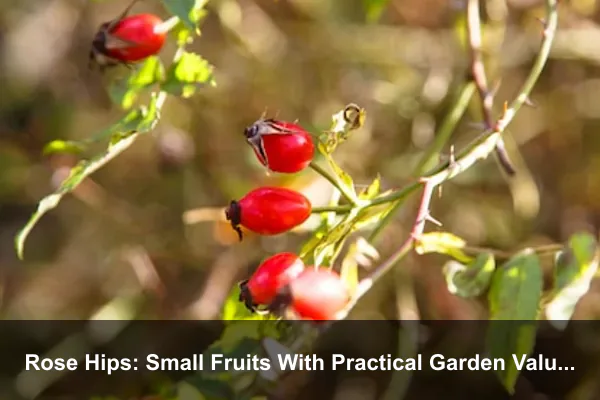 Rose Hips: Small Fruits With Practical Garden Value