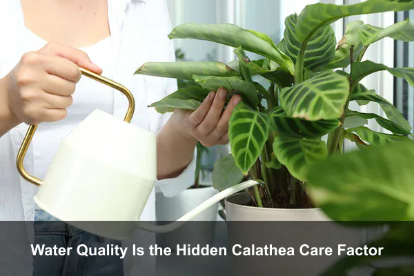 Water Quality Is the Hidden Calathea Care Factor