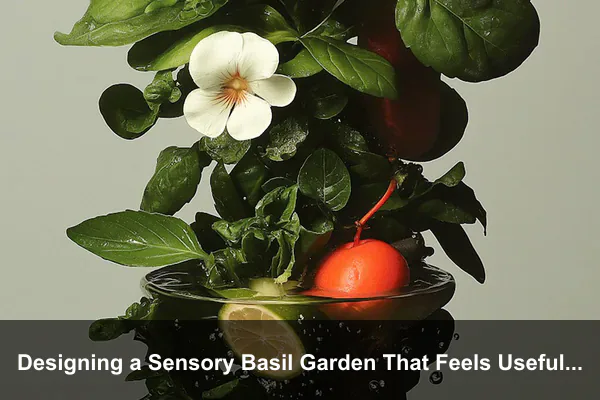 Designing a Sensory Basil Garden That Feels Useful Every Day