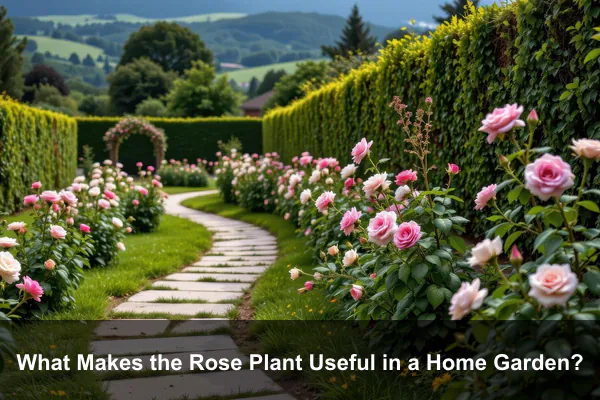 What Makes the Rose Plant Useful in a Home Garden?