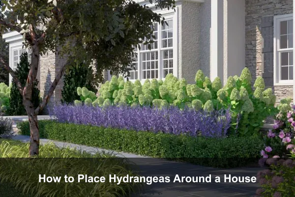 How to Place Hydrangeas Around a House