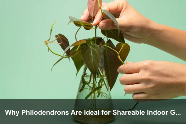 Why Philodendrons Are Ideal for Shareable Indoor Greenery