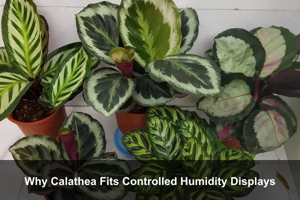 Why Calathea Fits Controlled Humidity Displays