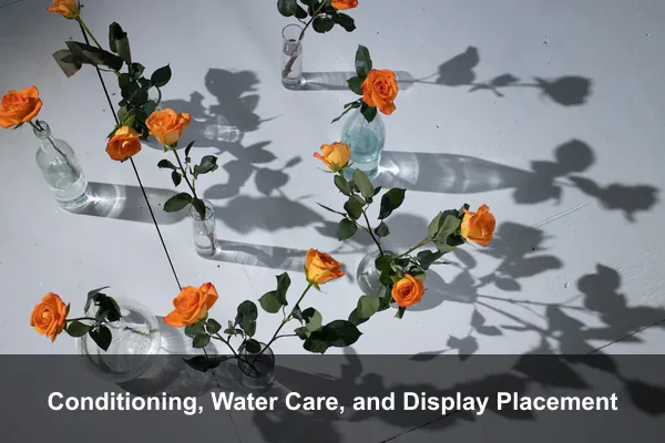 Conditioning, Water Care, and Display Placement
